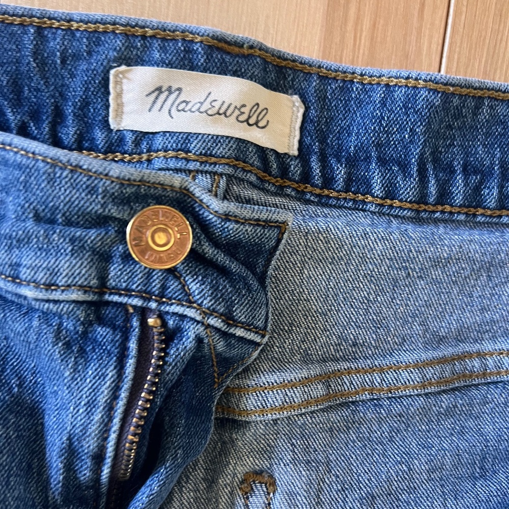 Crop denim